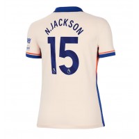 Maglia Calcio Chelsea Nicolas Jackson #15 Seconda Divisa Donna 2024-25 Manica Corta